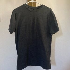 Merino ProtecT Charcoal Gray Short Sleeve Tee Size Large 100% Wool Merino